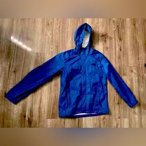 Blue north face windbreaker